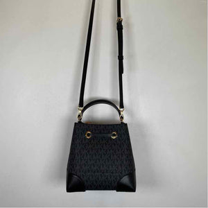 Pre-Owned MICHAEL by Michael Kors Black Canvas Handbag
