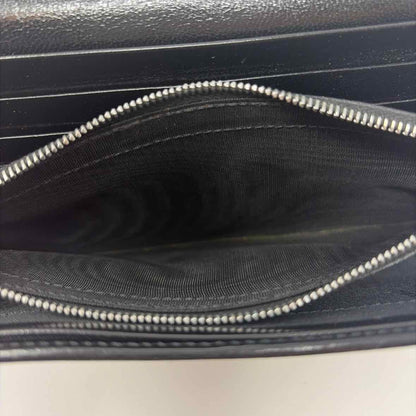 Pre-Owned Fendi Black Fabric Designer Wallet