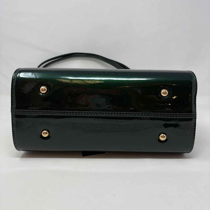 Green Patent Handbag