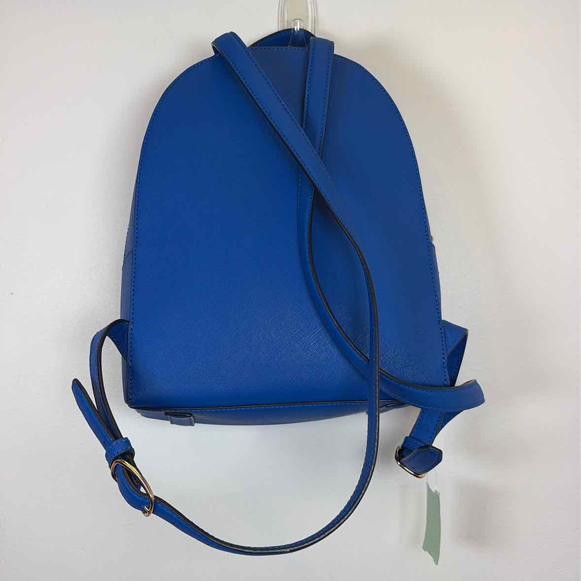 Pre-Owned Tory Burch Cobalt Coated Canvas Handbag