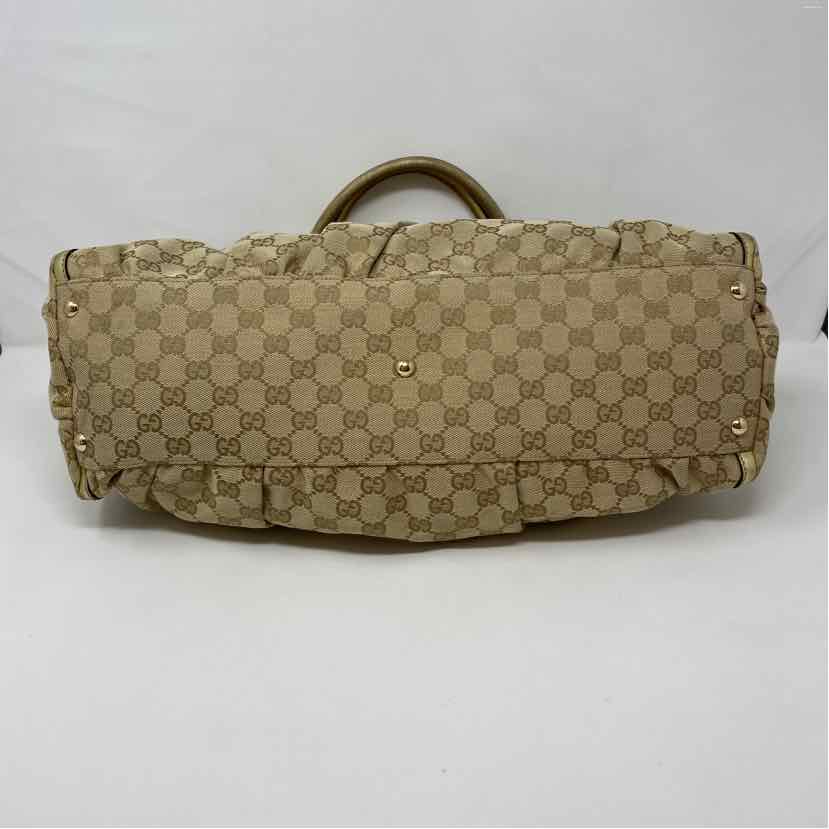 Pre-Owned Gucci Monogram Canvas Designer Handbag
