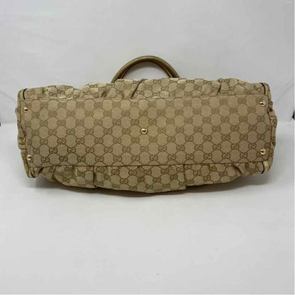 Pre-Owned Gucci Monogram Canvas Designer Handbag