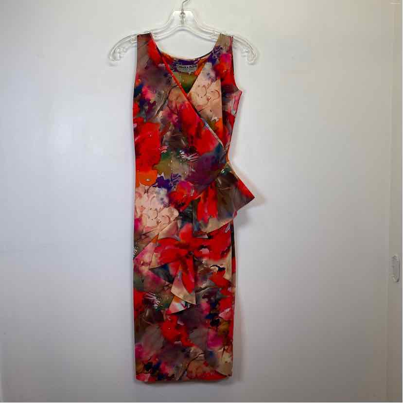 Pre-Owned Size 4/S Chiara Boni Multi Casual Dress