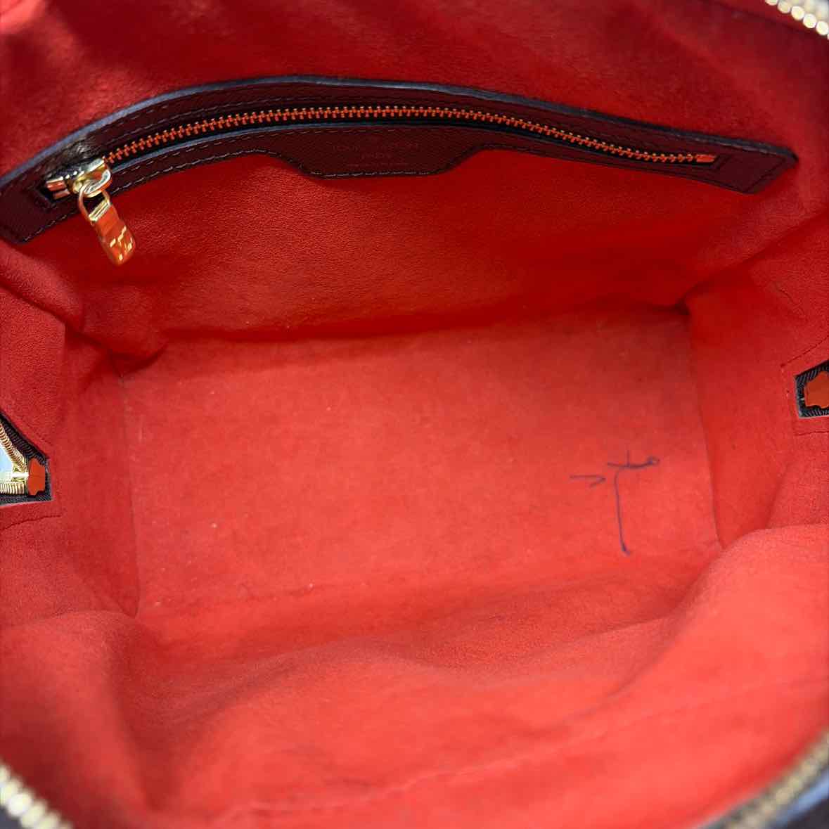 Pre-Owned Louis Vuitton Brown Leather Designer Handbag