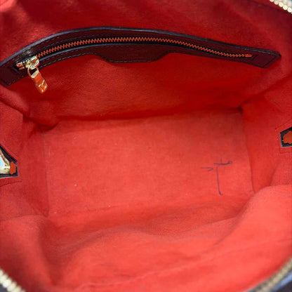 Pre-Owned Louis Vuitton Brown Leather Designer Handbag