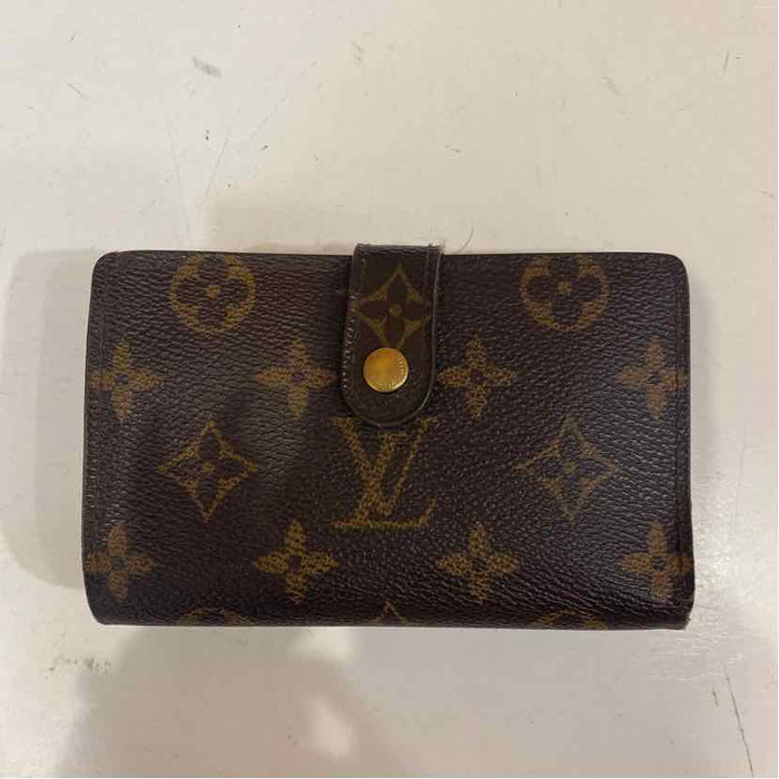 Pre-Owned Louis Vuitton Monogram Leather Designer Wallet