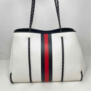 Pre-Owned Haute Shore White Neoprene Handbag