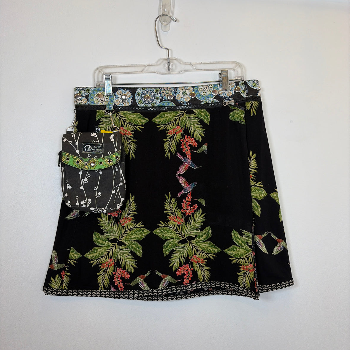 Pre-Owned Size L Zand Amsterdam Black Multi Skirt