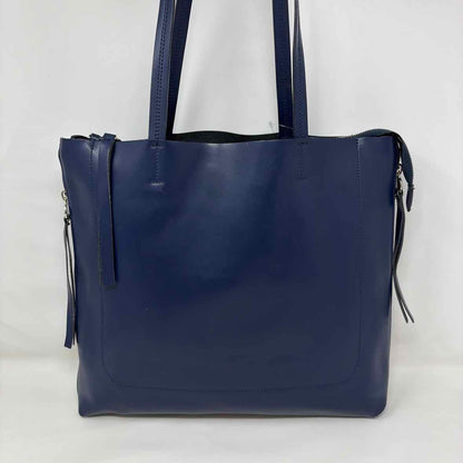 Pre-Owned Pelletteria Veneta Navy Leather Handbag