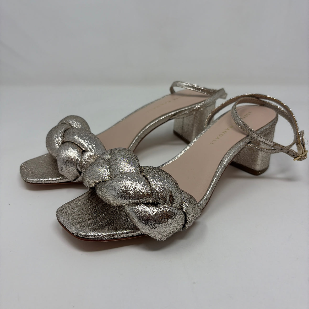 Pre-Owned Shoe Size 7.5 Loeffler Randall Gold Heels