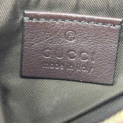 Pre-Owned Gucci Brown Leather Designer Handbag