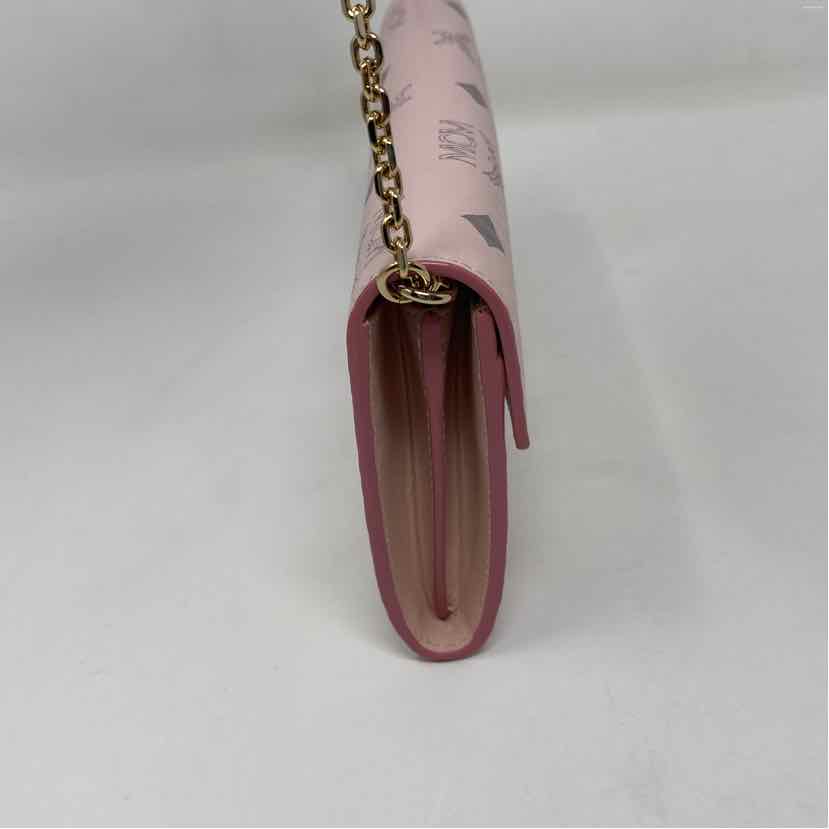 Pre-Owned MCM Pink Leather Designer Handbag