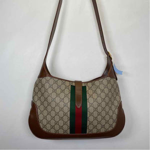 Pre-Owned Gucci Monogram Canvas Designer Handbag