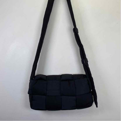 Pre-Owned Bottega Veneta Black Nylon Designer Handbag