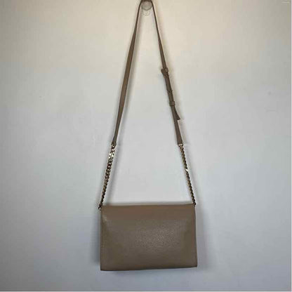 Pre-Owned Versace Collection Taupe Leather Handbag