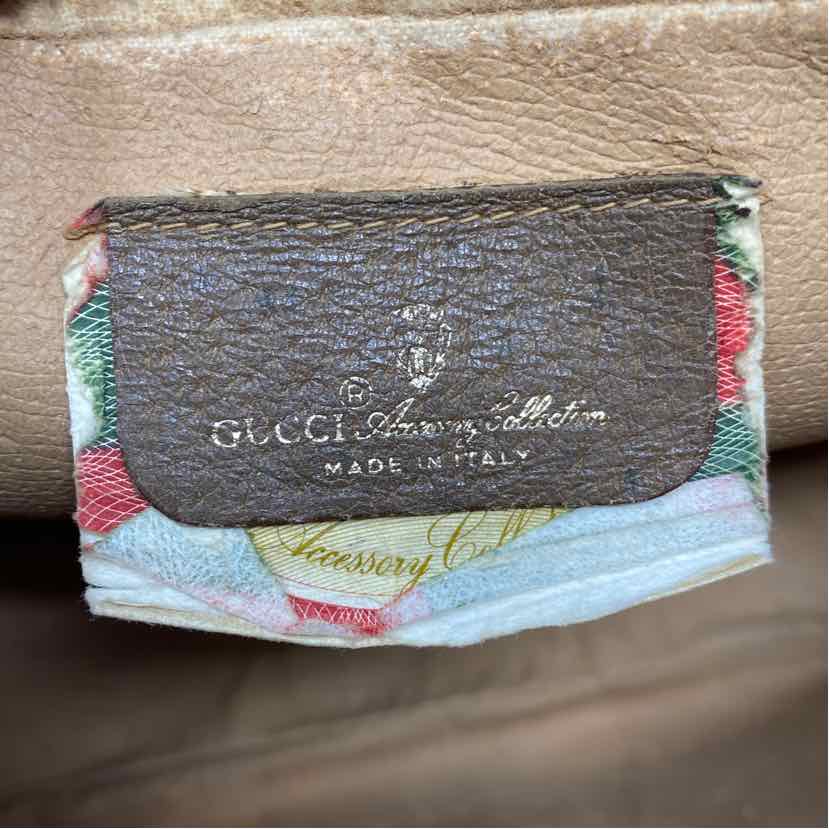 Pre-Owned Gucci Monogram Canvas Designer Handbag