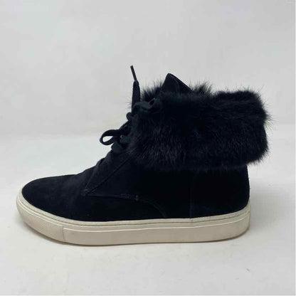 Pre-Owned Shoe Size 10 VINCE Black Sneaker