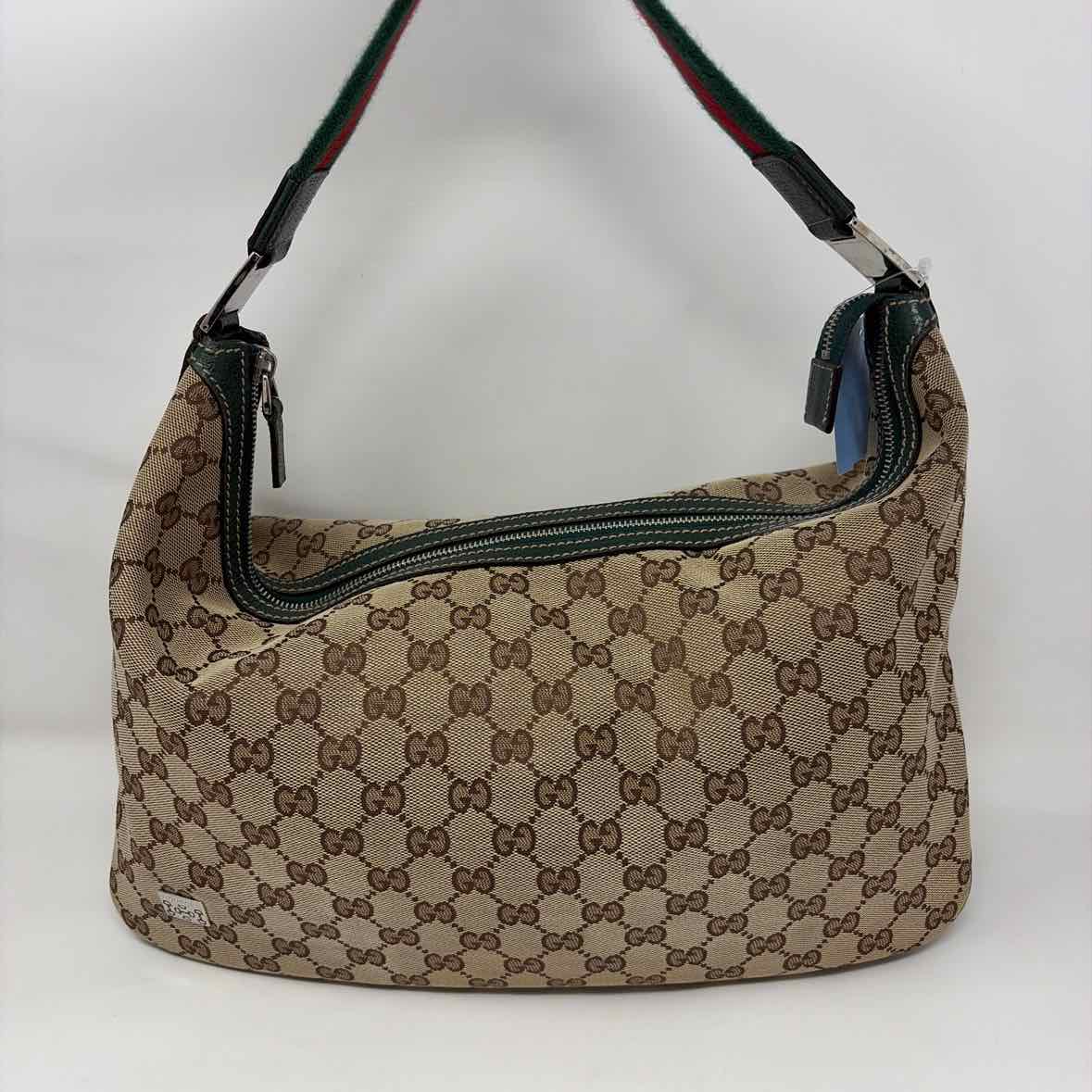 Pre-Owned Gucci Monogram Canvas Designer Handbag