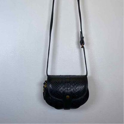 Pre-Owned MOMO Black Leather Handbag