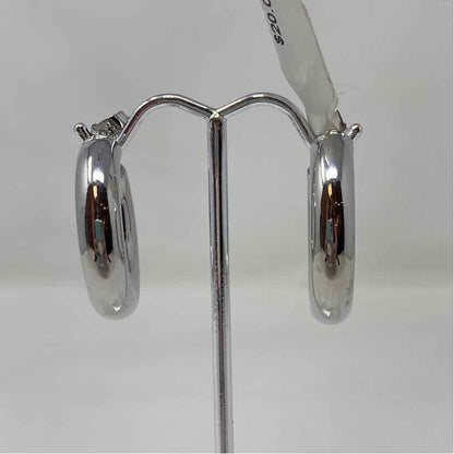 Silver Metal Earrings