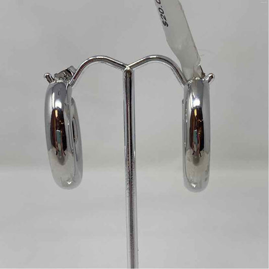 Silver Metal Earrings