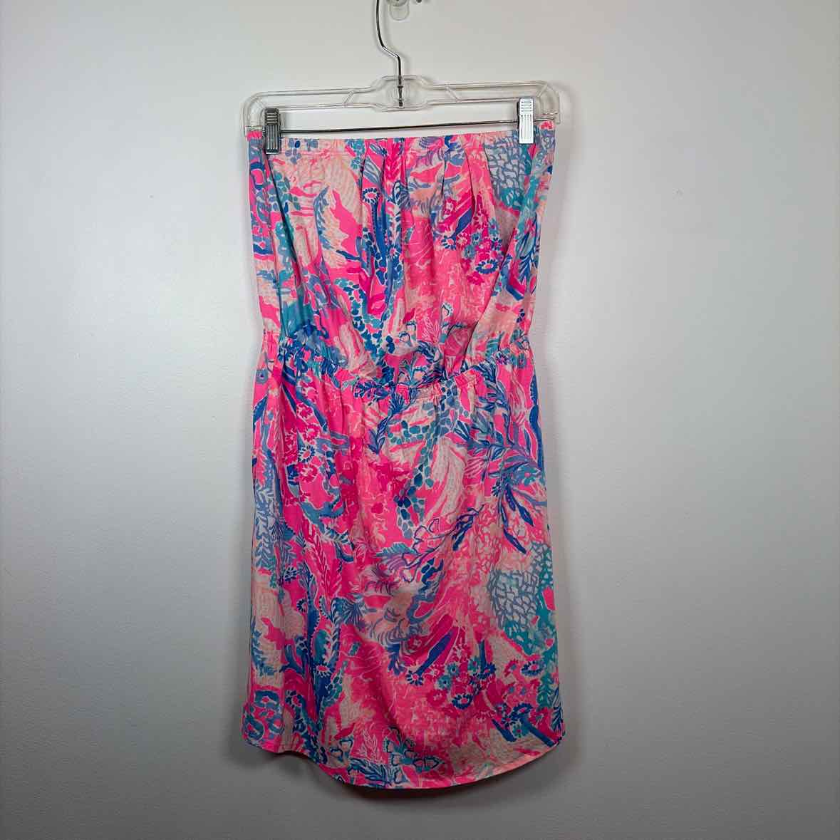 Pre-Owned Size M Lilly Pulitzer Pink Multi Casual Dress