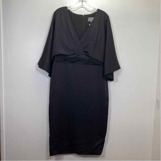 Pre-Owned Size 12/L Theia Black Casual Dress
