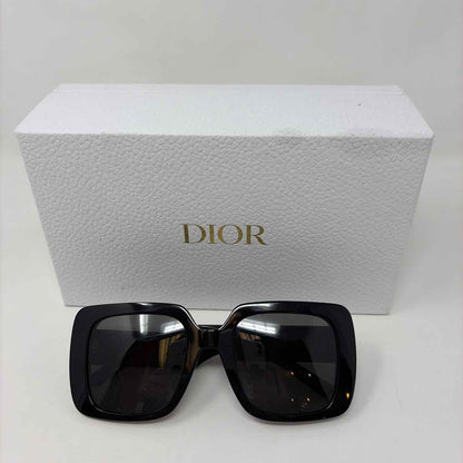 Pre-Owned Dior Black Plastic Designer Sunglasses