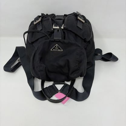 Pre-Owned Prada Black Nylon Designer Handbag