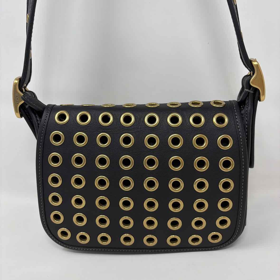 Pre-Owned Coach Black Leather Handbag