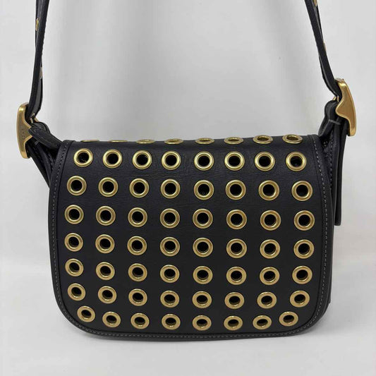 Pre-Owned Coach Black Leather Handbag