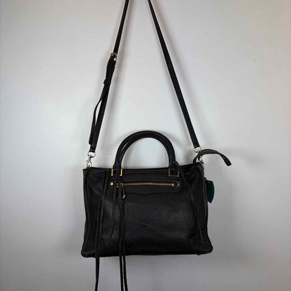 Pre-Owned Rebecca Minkoff Black Leather Handbag