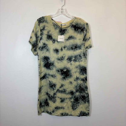 Pre-Owned Size S ZARA Green Multi Casual Dress