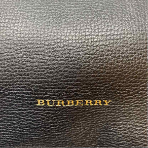 Pre-Owned Burberry Black Leather Designer Handbag