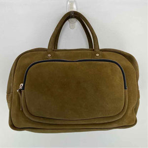 Pre-Owned Marni Olive Suede Handbag