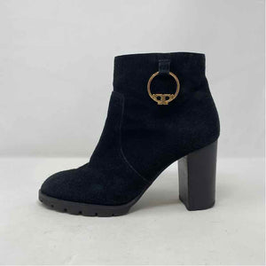 Pre-Owned Shoe Size 10.5 Tory Burch Black Boots