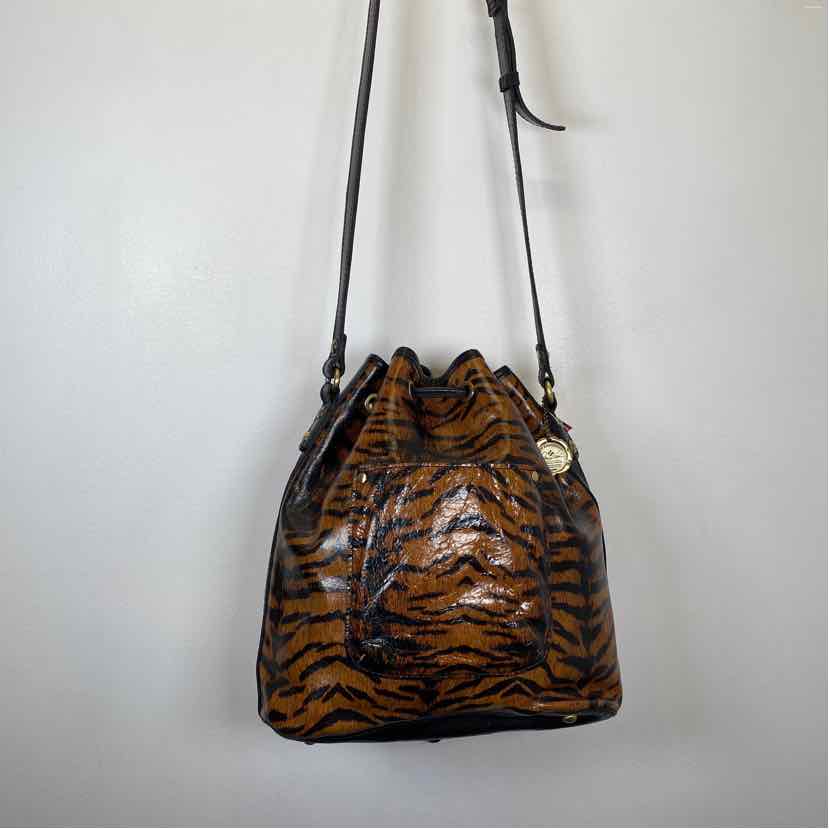 Pre-Owned Patricia Nash Animal Print Leather Handbag