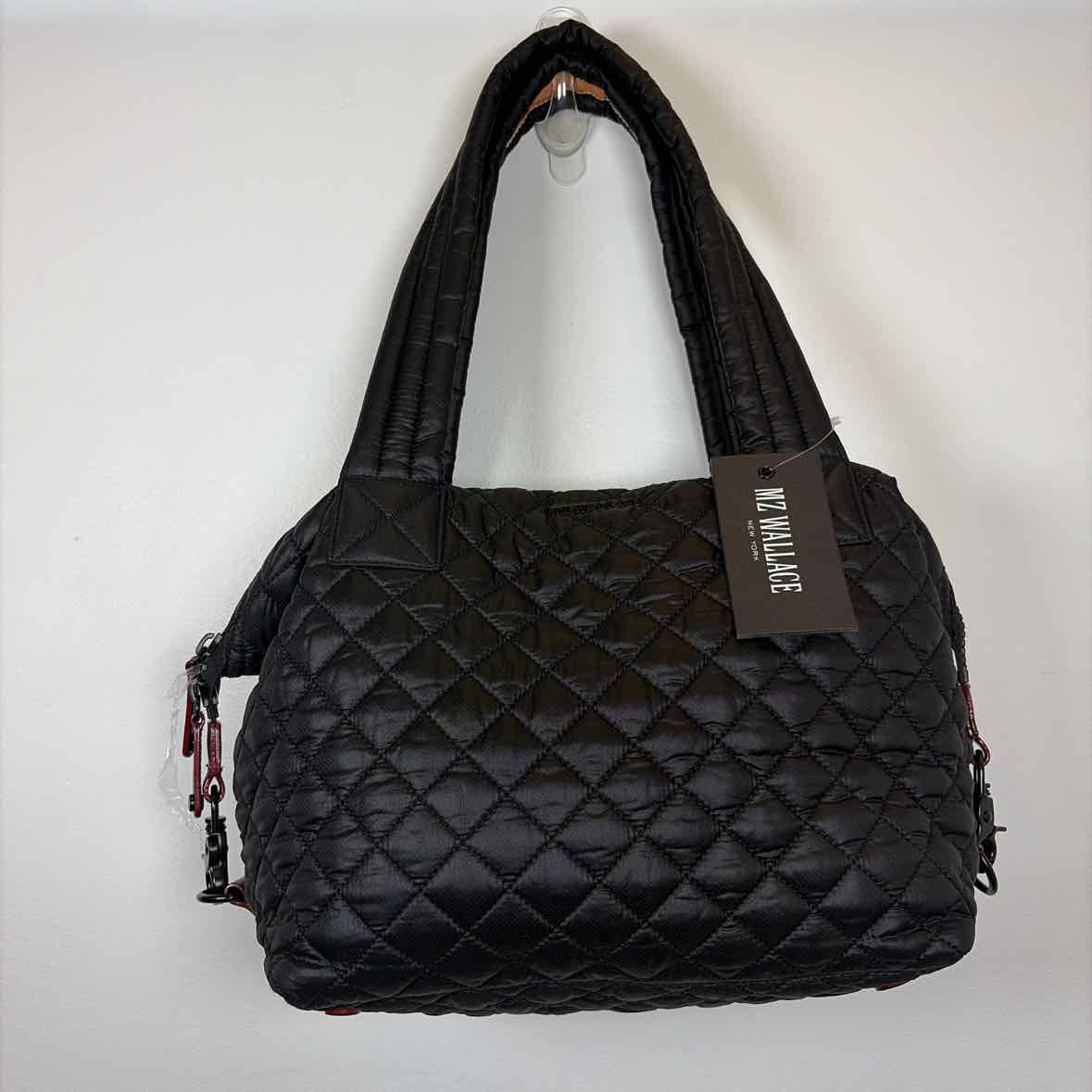 Pre-Owned MZ Wallace Black Nylon Handbag