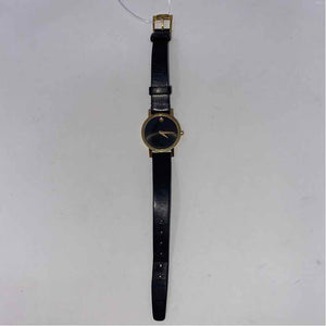 Pre-Owned Movado Black & Gold Metal Watch