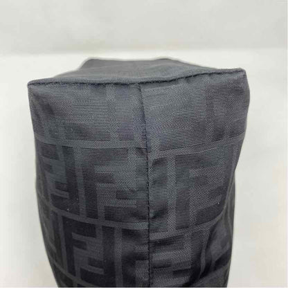 Pre-Owned Fendi Black Nylon Designer Handbag