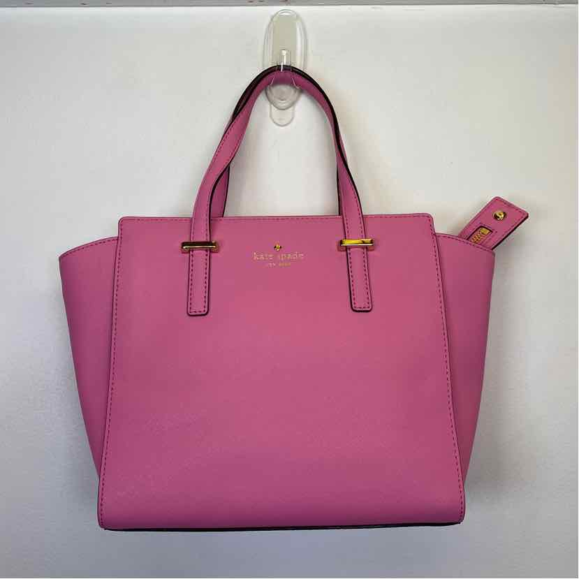 Pre-Owned Kate Spade Pink Leather Handbag