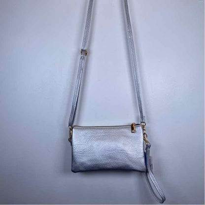 Boutique Silver faux leather Handbag
