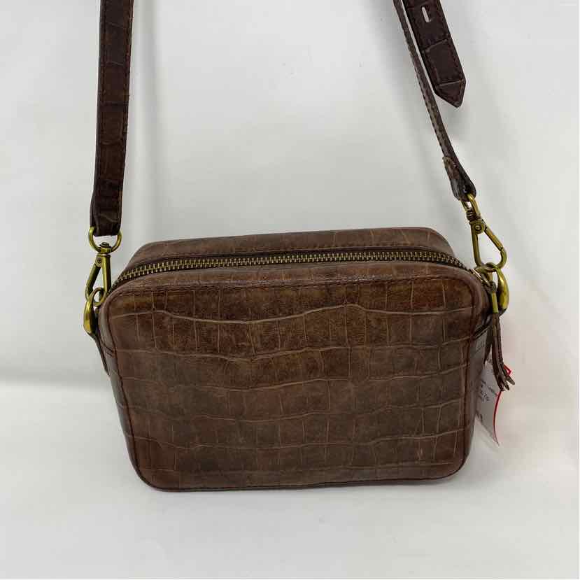 Pre-Owned Madewell Brown Leather Handbag