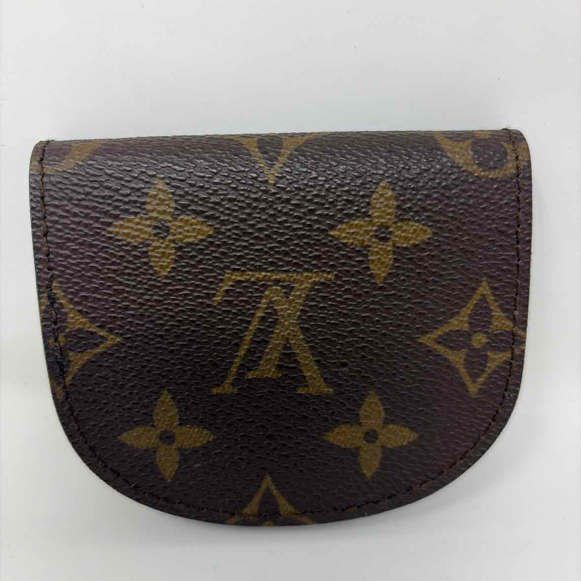 Pre-Owned Louis Vuitton Brown Leather Designer Wallet