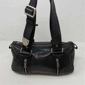 Pre-Owned YSL Black Leather Designer Handbag