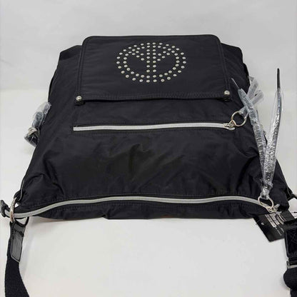 Pre-Owned SR Squared Black Nylon Handbag