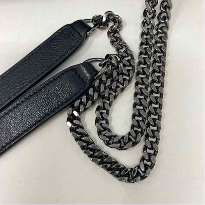 Pre-Owned Saint Laurent Black Leather Designer Handbag