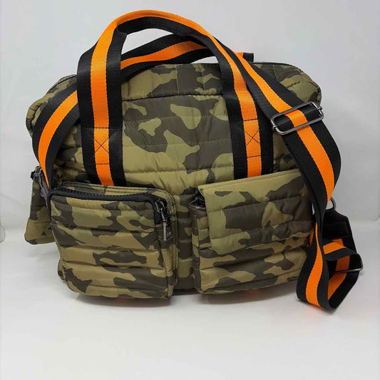 Pre-Owned Think Roylen Camo Nylon Handbag