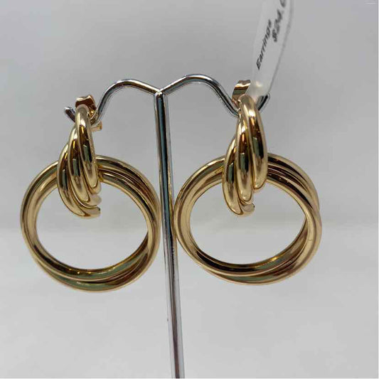 Gold Metal Earrings