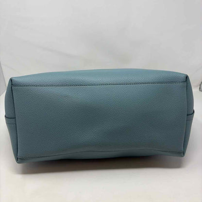Pre-Owned Coach Turqouise Leather Handbag